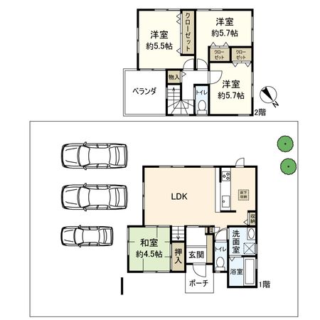 間取図(平面図)