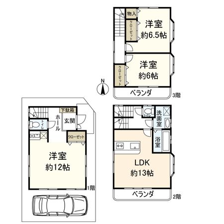 間取図(平面図)