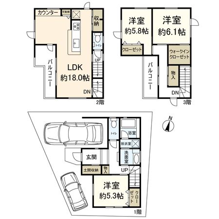 間取図(平面図)
