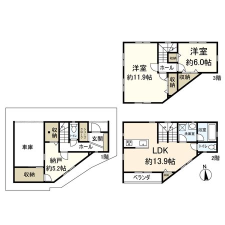間取図(平面図)