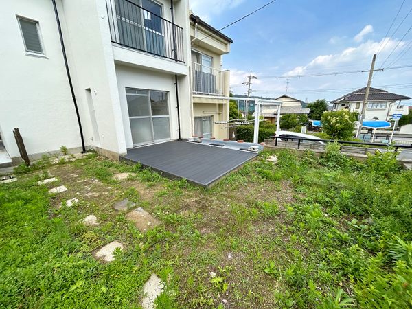 山手台三丁目 テラスハウス 庭 庭