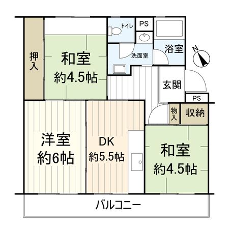 間取図(平面図)