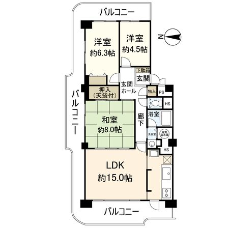 間取図(平面図)