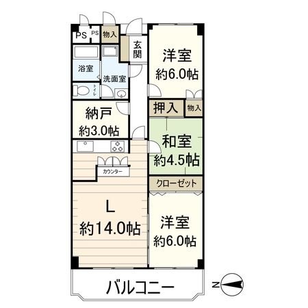 間取図(平面図)