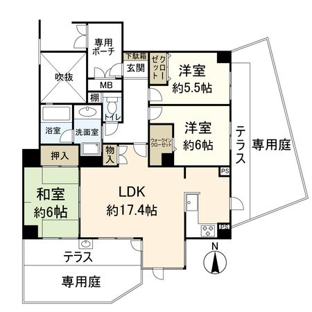 間取図(平面図)