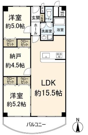 間取図(平面図)
