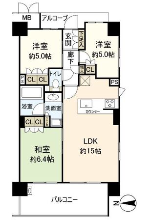 間取図(平面図)