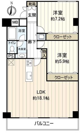 間取図(平面図)