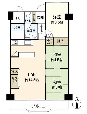 白川高層住宅 6号棟 間取図(平面図) 白川高層住宅 6号棟 間取図(平面図)