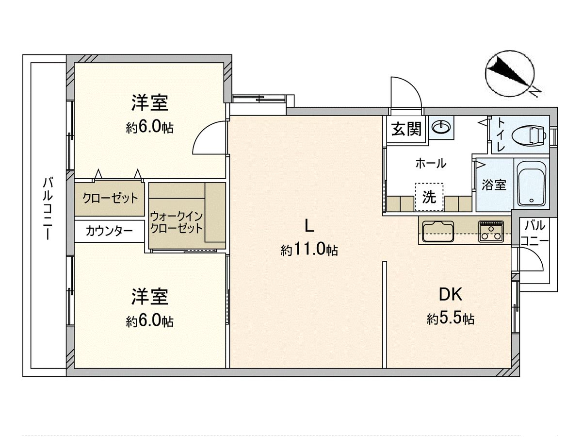 間取図(平面図)