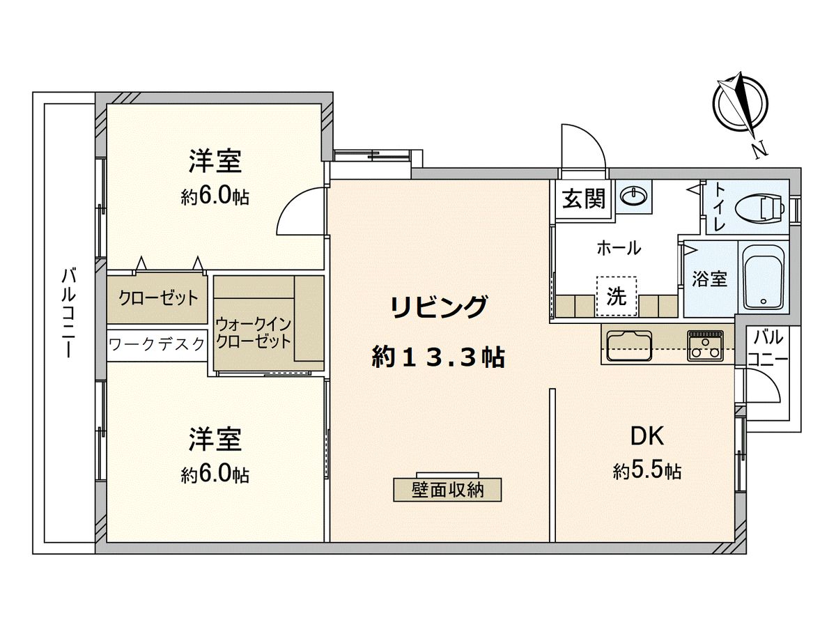 間取図(平面図)
