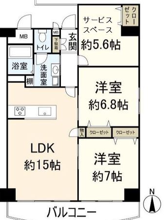 間取図(平面図)
