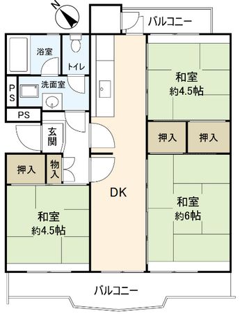 間取図(平面図)