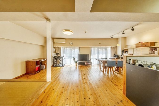 阪急東奈良高層住宅 F棟 リビング