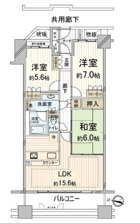 ステイツ茨木グランプレイス 間取図(平面図) 間取図(平面図)