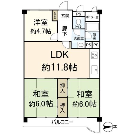 間取図(平面図)