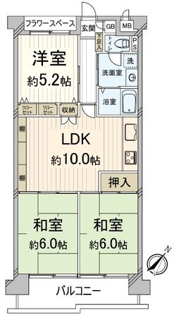間取図(平面図)