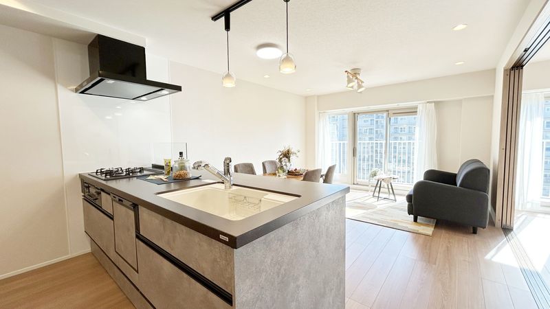 南茨木ハイタウン美沢 F棟 リビング