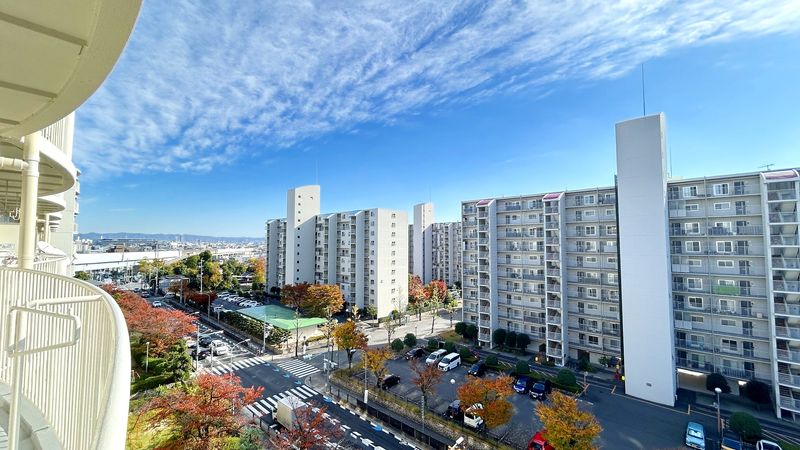 南茨木ハイタウン美沢 F棟 眺望