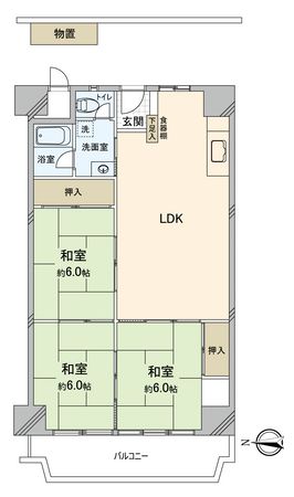間取図(平面図)