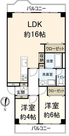 茨木レックスマンション A棟 間取図(平面図) 茨木レックスマンション A棟 間取図(平面図)