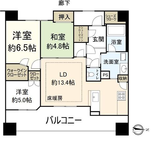 アズメイプリバティ 間取図(平面図) 間取図(平面図)