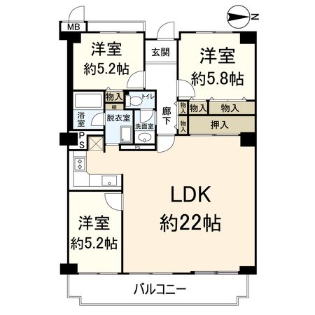 間取図(平面図)