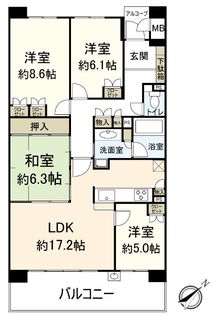間取図(平面図)