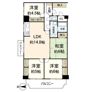 間取図(平面図) 間取図(平面図)