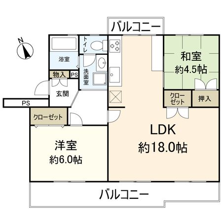 陽和台第3住宅 15号棟 間取図(平面図)