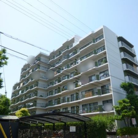 東奈良高層住宅　Ｇ棟 外観