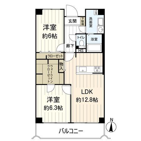 茨木ガーデンハイツ 間取図(平面図) 茨木ガーデンハイツ 間取図(平面図)