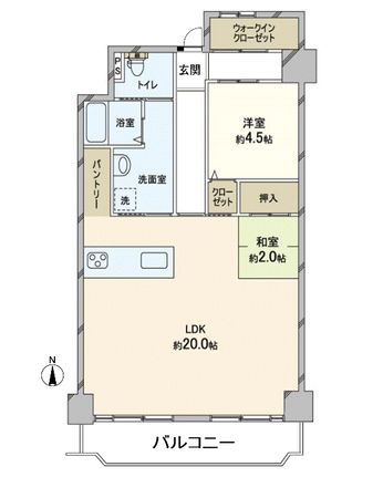 阪急東奈良高層住宅 F棟 間取図(平面図) 阪急東奈良高層住宅 F棟 間取図(平面図)