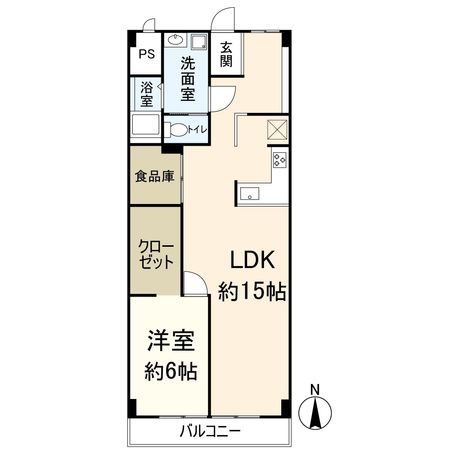 秀和南茨木レジデンス 間取図(平面図)