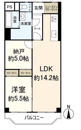 メガロコープ茨木Ⅱ 間取図(平面図) メガロコープ茨木Ⅱ 間取図(平面図)