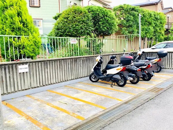 バイク置き場