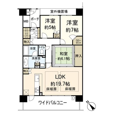 間取図(平面図)