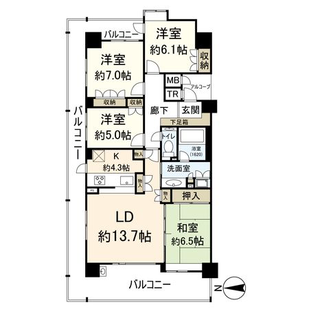 間取図(平面図)