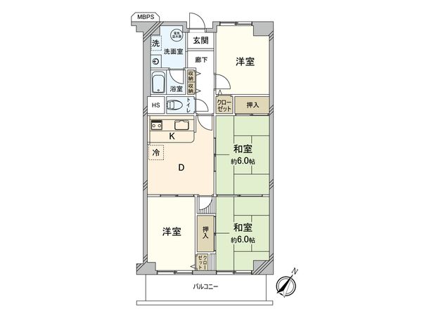 間取図(平面図)