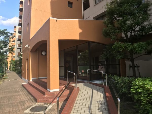 白川高層住宅 3号棟 エントランス エントランス
