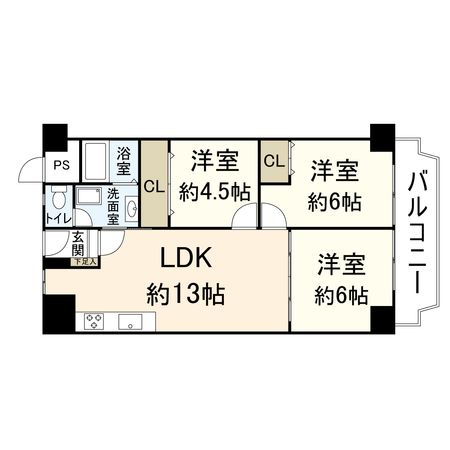 間取図(平面図)