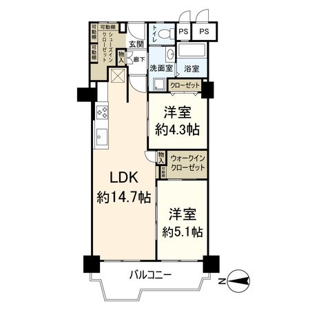 間取図(平面図)