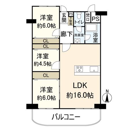間取図(平面図)