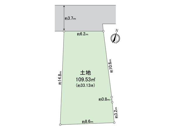 宝塚市山本野里2丁目【土地】 区画図 区画図