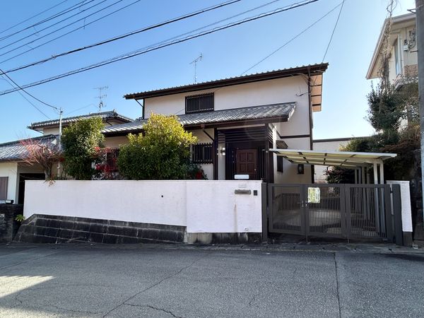 川西市萩原台西1丁目【土地(古家有)】 土地写真