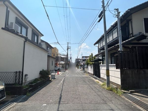 尼崎市西難波町4丁目 土地 前面道路含む外観 尼崎市西難波町4丁目 土地 前面道路含む外観
