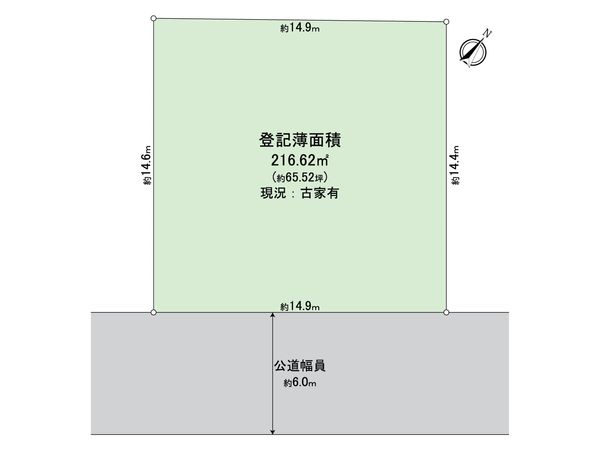 宝塚市中山桜台3丁目 土地 区画図 宝塚市中山桜台3丁目 土地 区画図