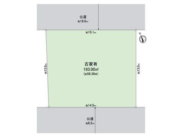 猪名川町伏見台(日生ニュータウン) 土地 区画図 猪名川町伏見台(日生ニュータウン) 土地 区画図