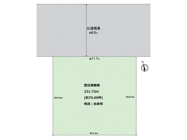 川西市萩原台西1丁目 土地 区画図 川西市萩原台西1丁目 土地 区画図