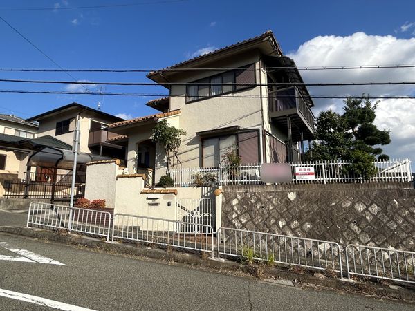 川西市鴬が丘 古家付き土地 土地写真